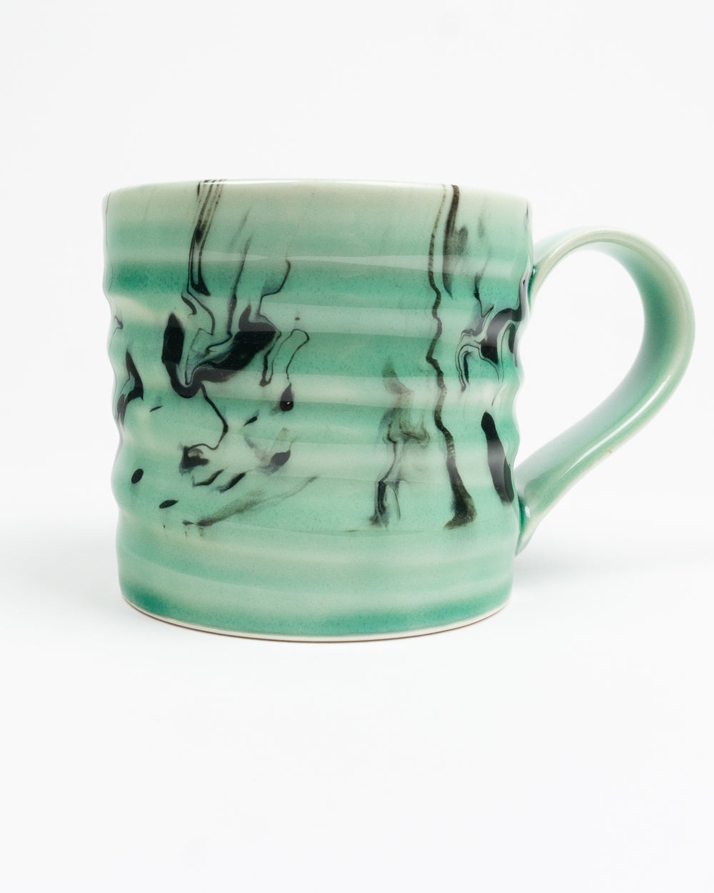 12oz Green Marbleware Mug