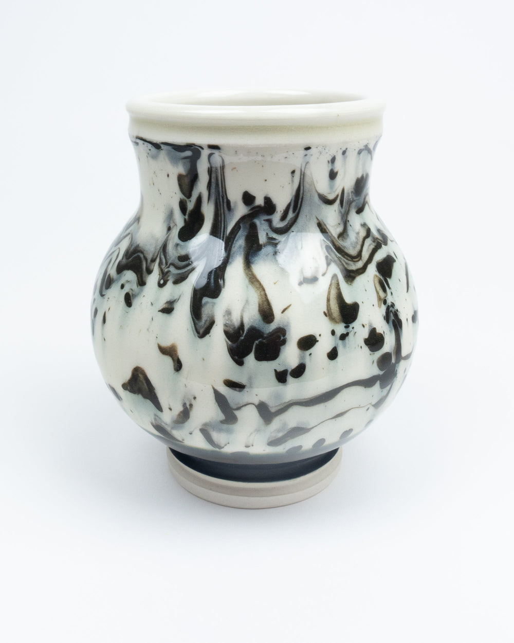 B&W Marbleware Vase